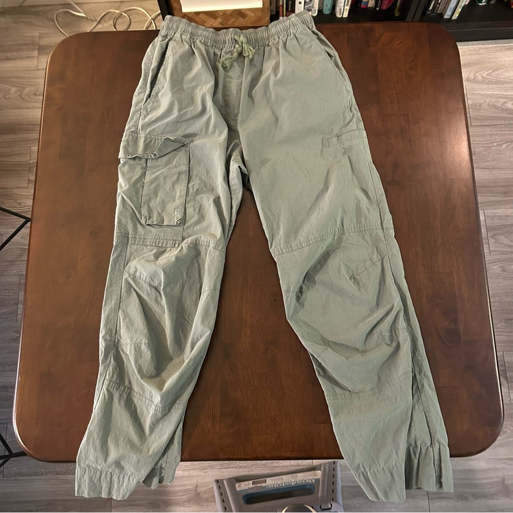 SWEATY BETTY Quinn Cargo Pants in Heath Green Womens 4